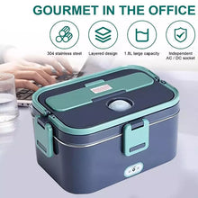 Load image into Gallery viewer, ElectroInox - Electric stainless steel lunch box for car
