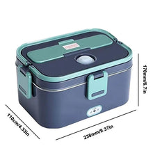 Load image into Gallery viewer, ElectroInox - Electric stainless steel lunch box for car
