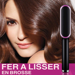 SilkyStyle - Hair straightener brush