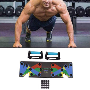 Push-up board (9 in 1)