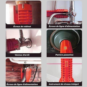 Clé polyvalente 8 en 1